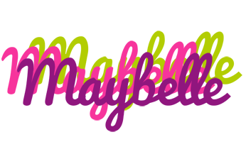 Maybelle flowers logo