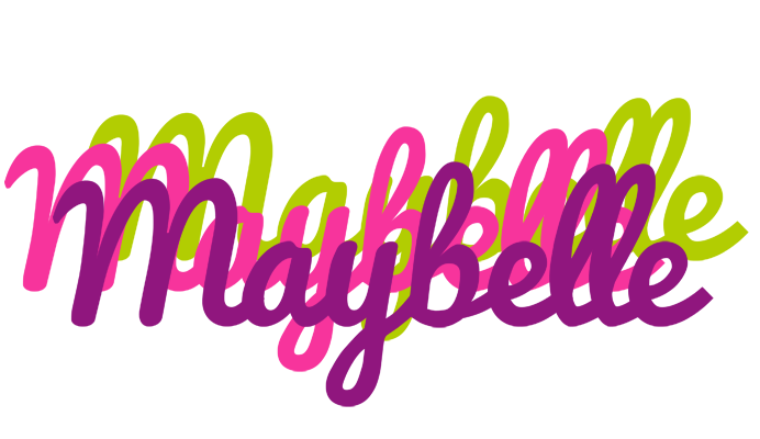 Maybelle flowers logo