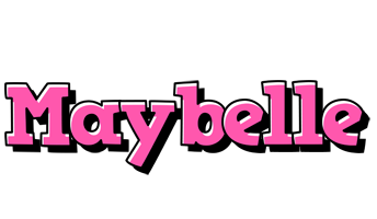 Maybelle girlish logo