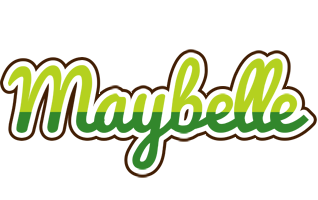 Maybelle golfing logo