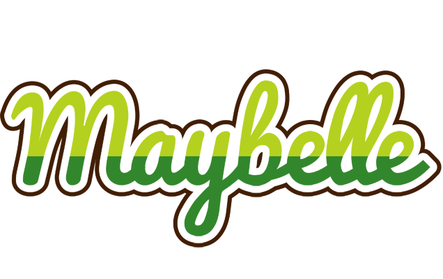 Maybelle golfing logo