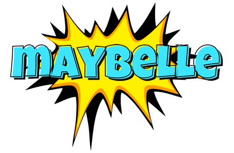 Maybelle indycar logo