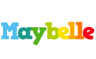 Maybelle rainbows logo