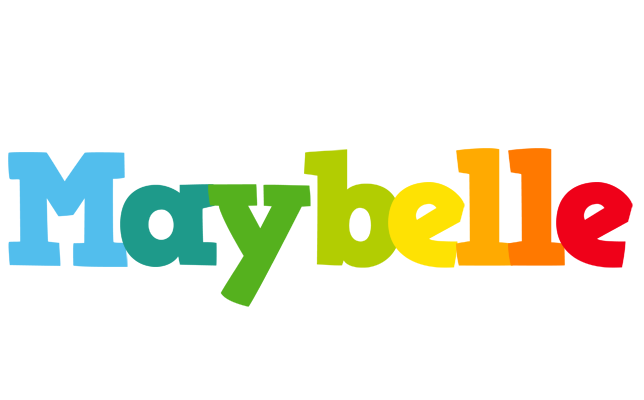 Maybelle rainbows logo