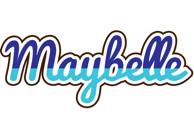 Maybelle raining logo