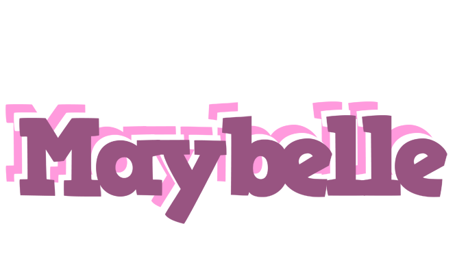 Maybelle relaxing logo