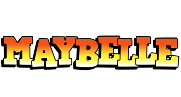 Maybelle sunset logo