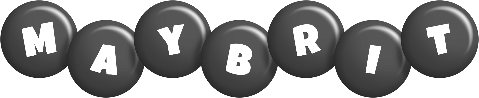 Maybrit candy-black logo