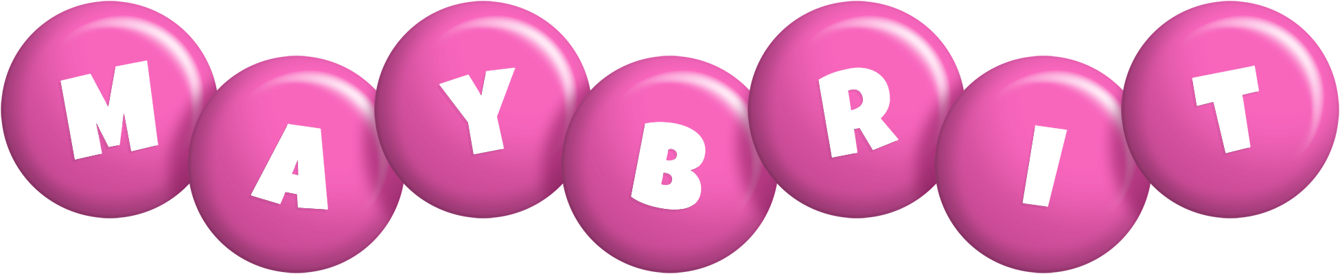 Maybrit candy-pink logo