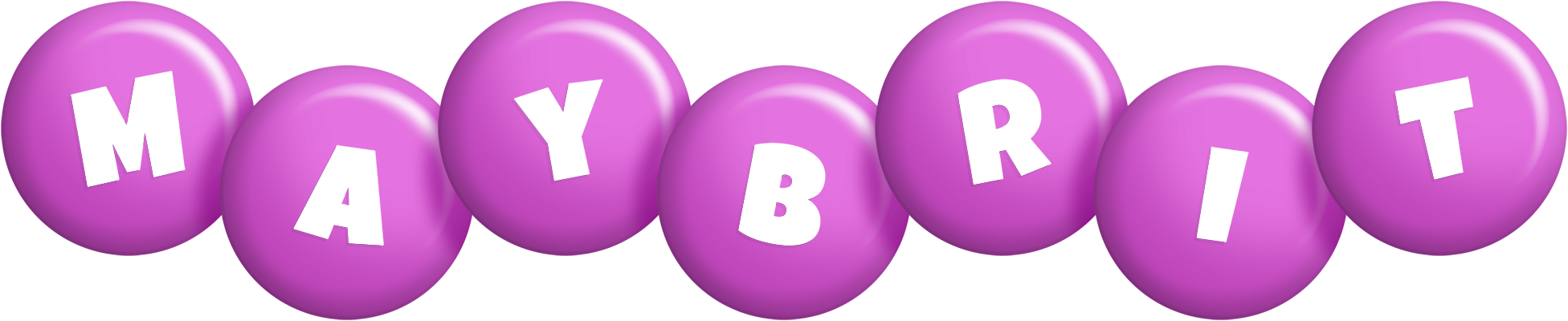 Maybrit candy-purple logo
