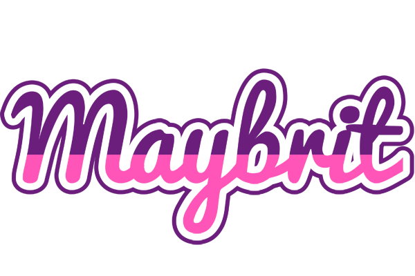 Maybrit cheerful logo