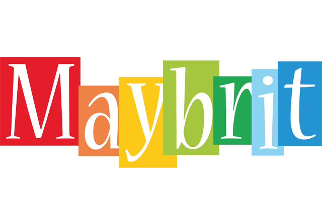 Maybrit colors logo