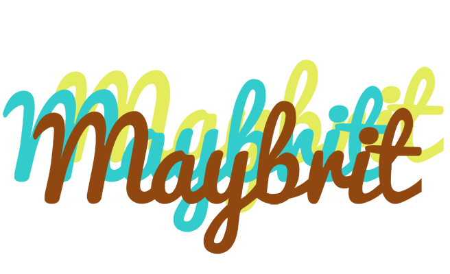 Maybrit cupcake logo