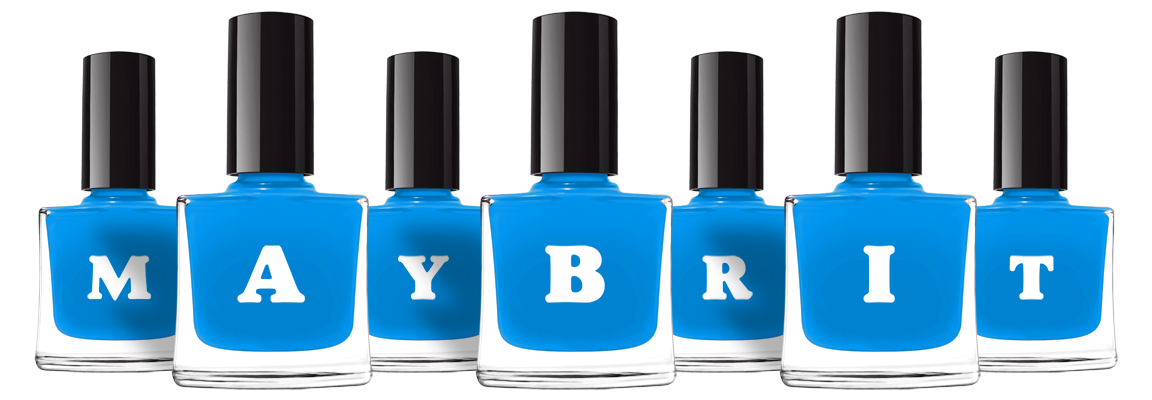 Maybrit glossy logo