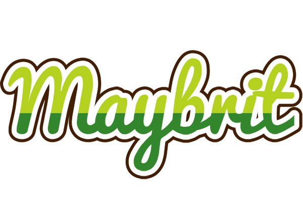 Maybrit golfing logo