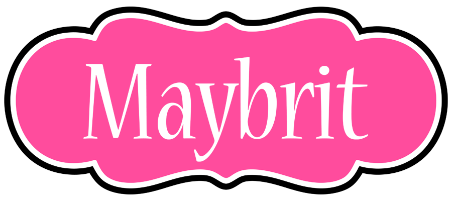 Maybrit invitation logo