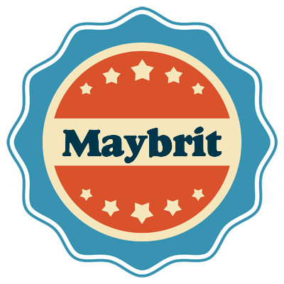 Maybrit labels logo