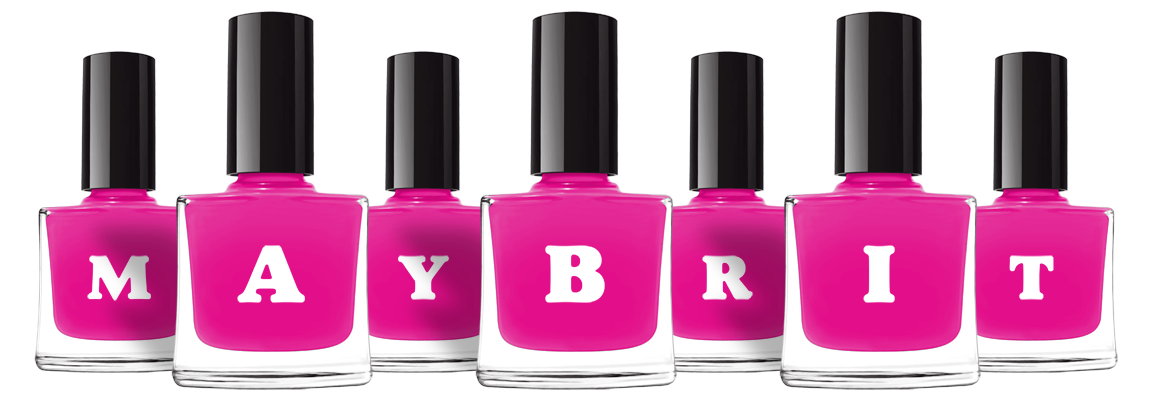 Maybrit nails logo