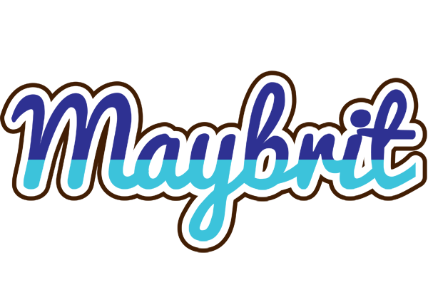 Maybrit raining logo