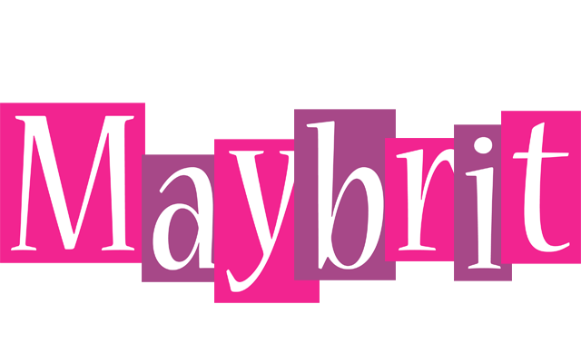 Maybrit whine logo