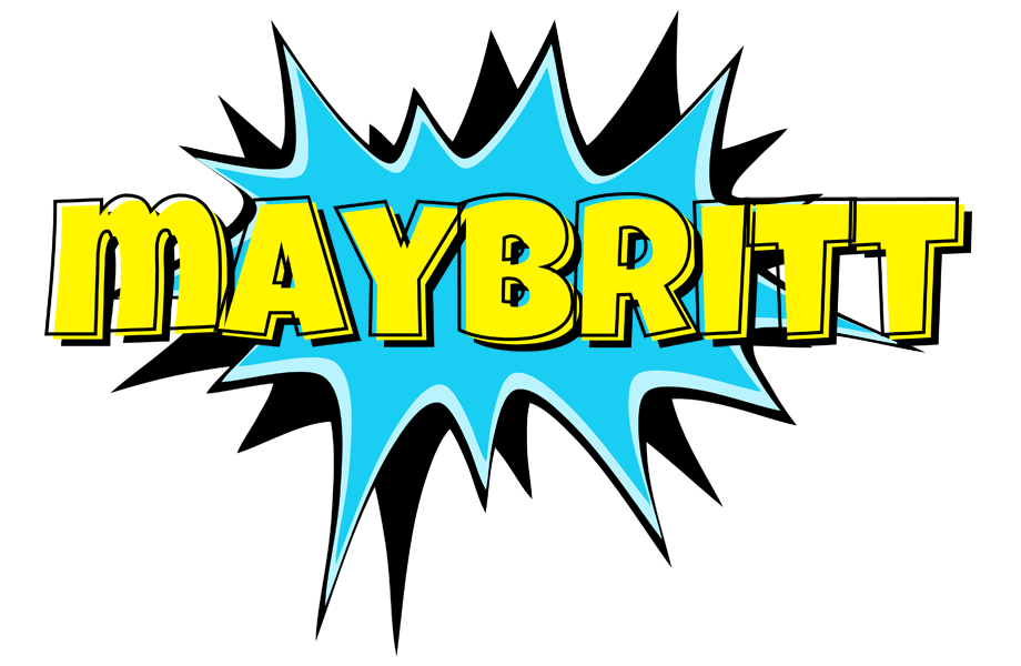 Maybritt amazing logo