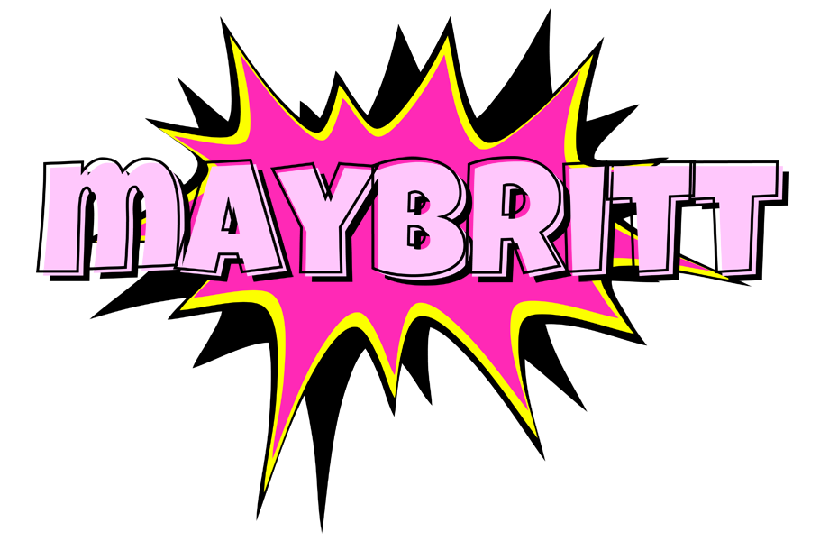Maybritt badabing logo