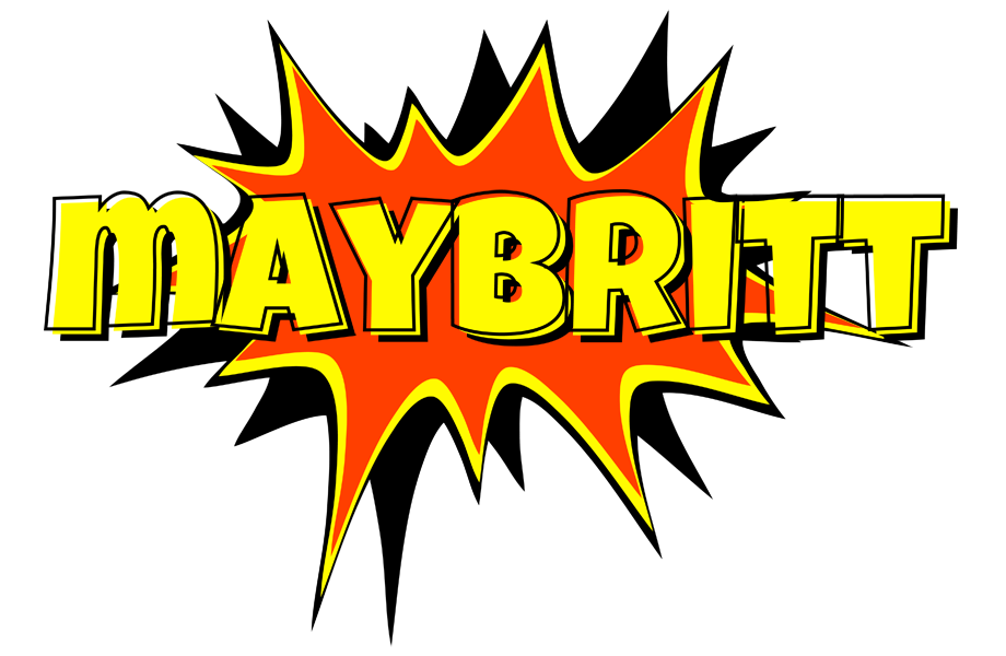 Maybritt bazinga logo