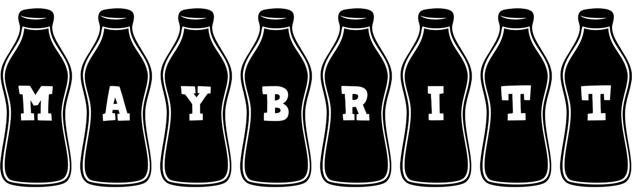 Maybritt bottle logo