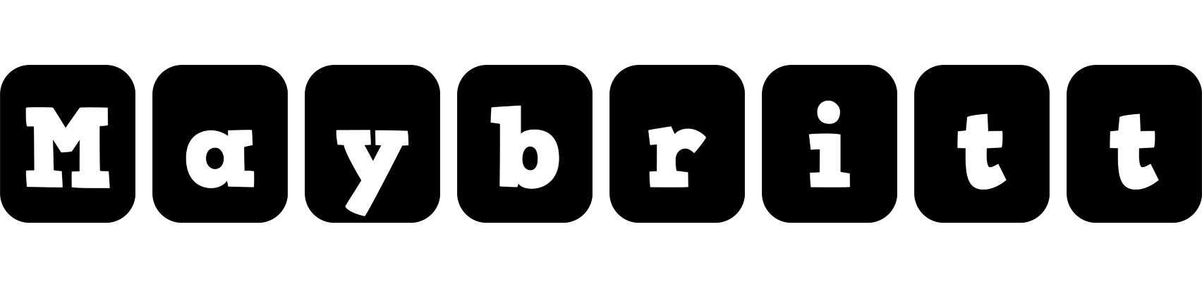 Maybritt box logo