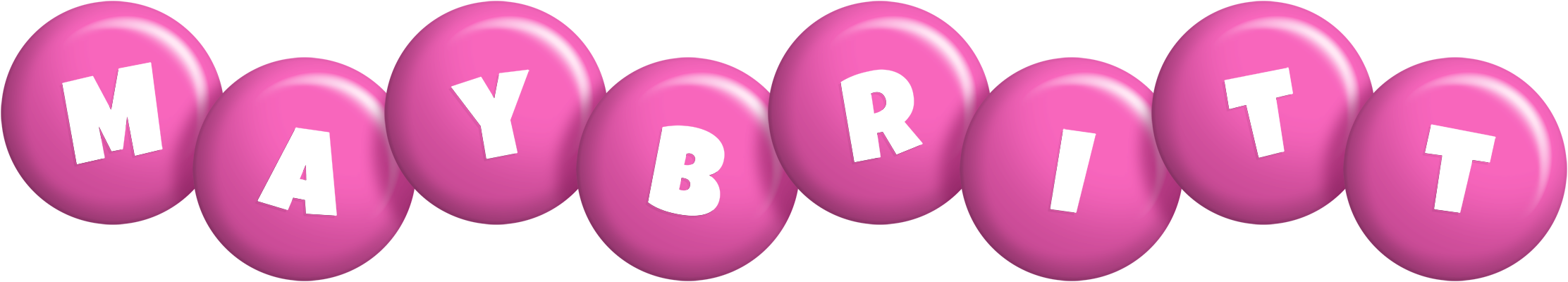 Maybritt candy-pink logo