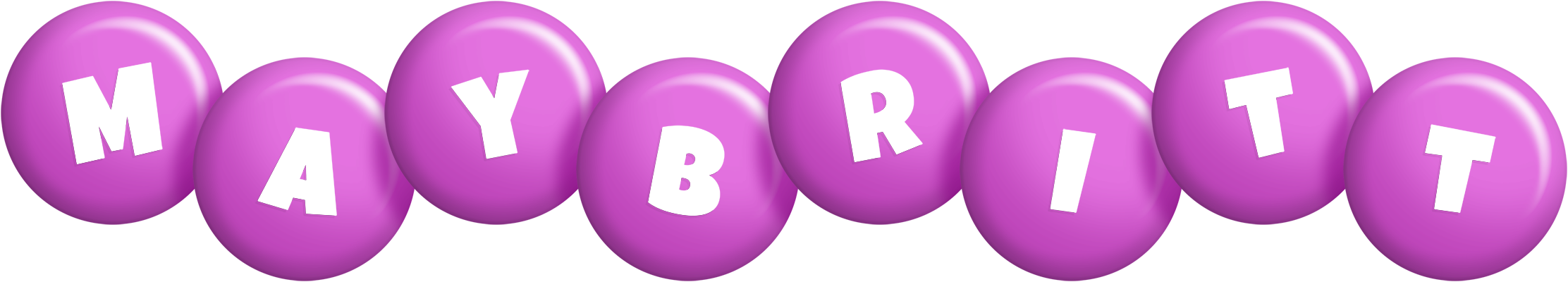Maybritt candy-purple logo