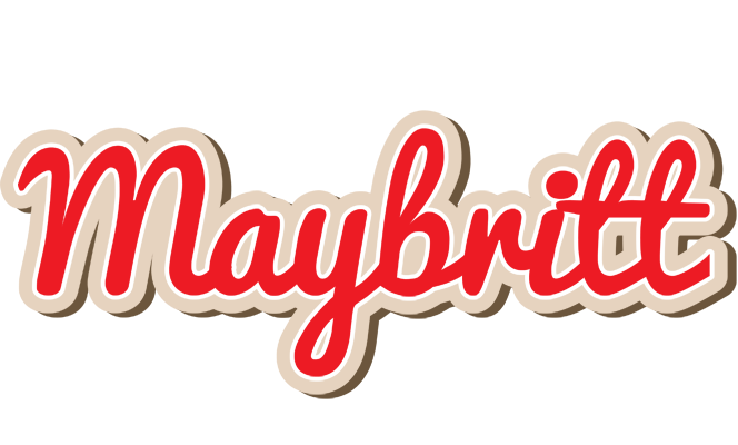 Maybritt chocolate logo