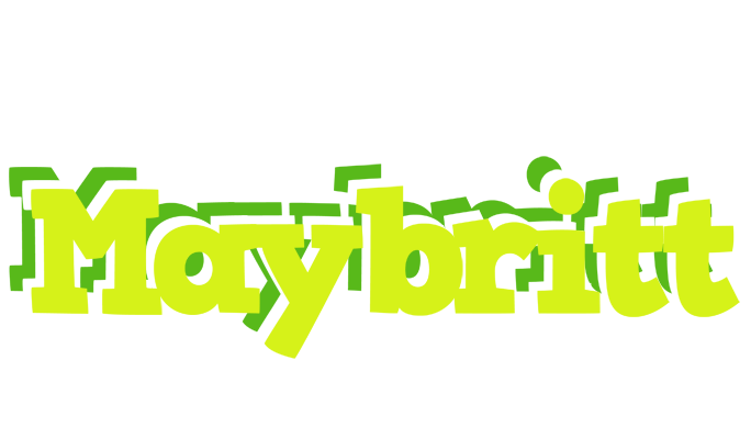 Maybritt citrus logo