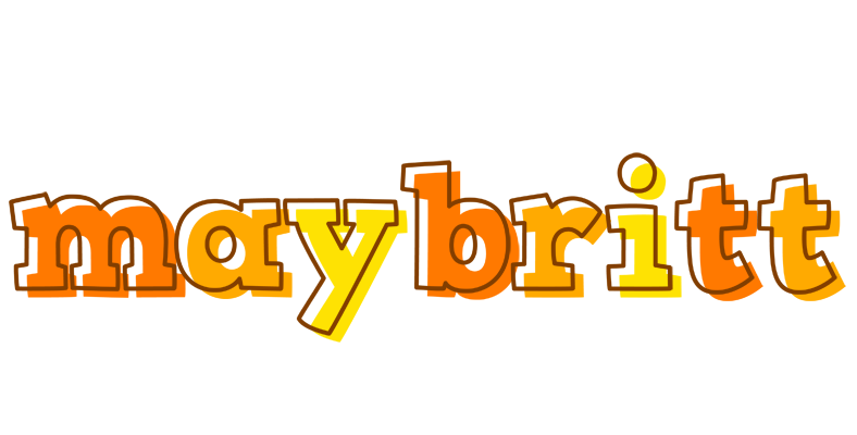 Maybritt desert logo