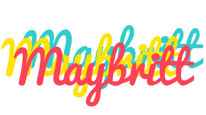 Maybritt disco logo