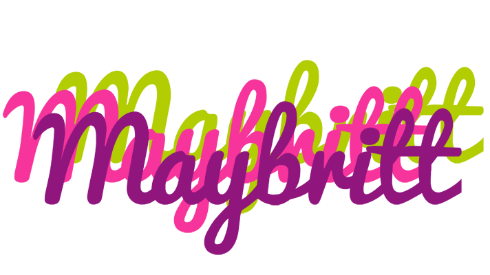 Maybritt flowers logo