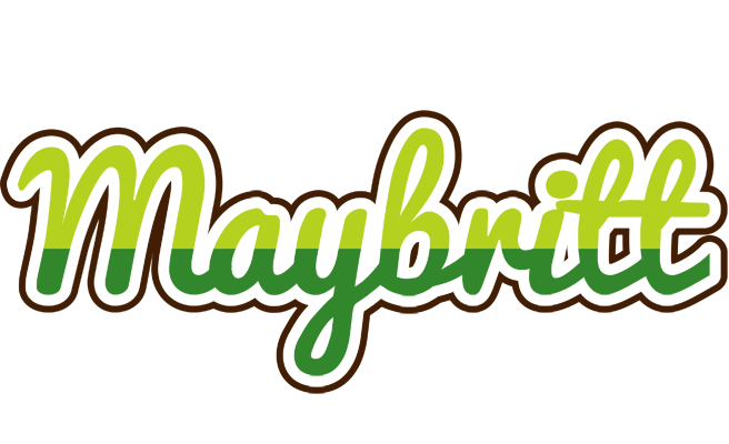 Maybritt golfing logo