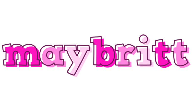 Maybritt hello logo
