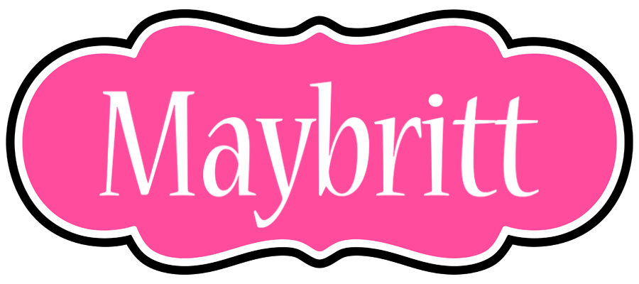 Maybritt invitation logo