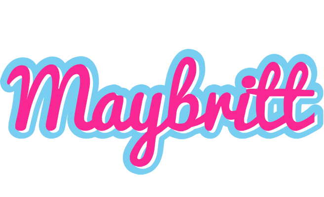 Maybritt popstar logo