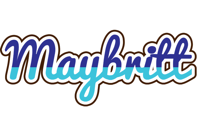 Maybritt raining logo