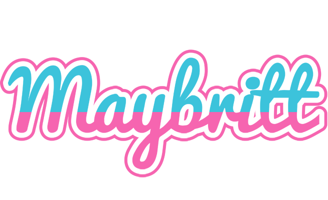 Maybritt woman logo
