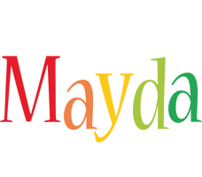 Mayda birthday logo