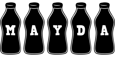 Mayda bottle logo