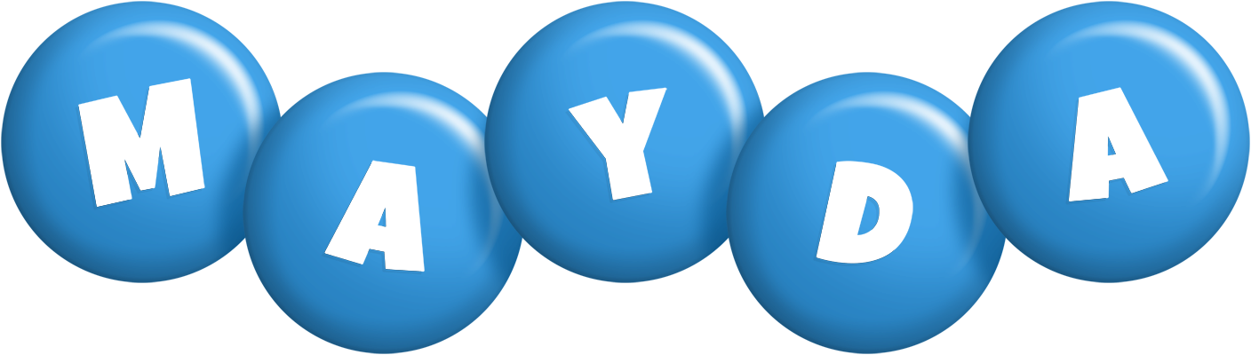 Mayda candy-blue logo