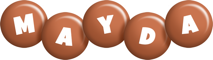 Mayda candy-brown logo