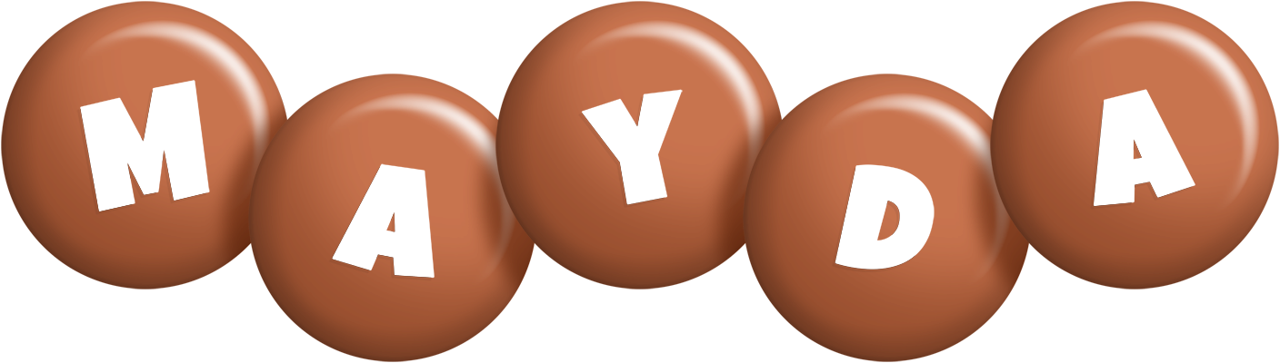 Mayda candy-brown logo