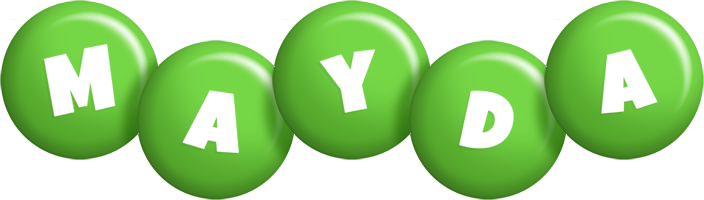 Mayda candy-green logo