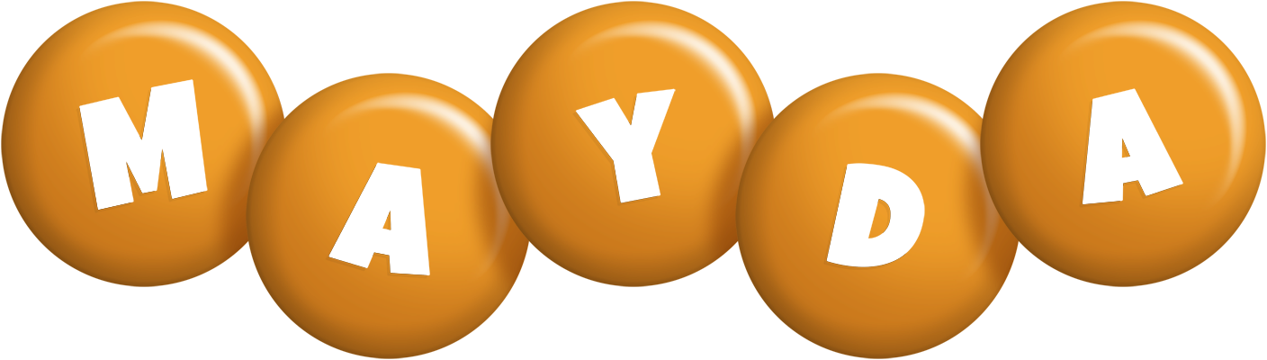 Mayda candy-orange logo