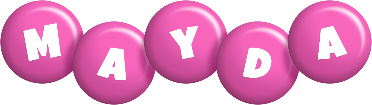 Mayda candy-pink logo